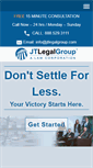 Mobile Screenshot of jtlegalgroup.com